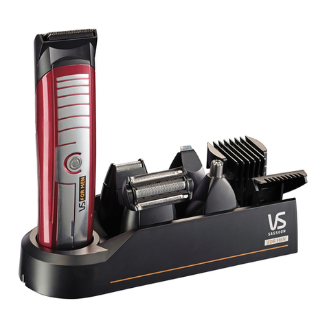 VS Sassoon LITHIUM-PRO GROOM BUDDY VSM7420A Tool Tips