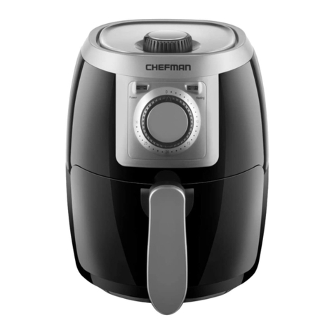 Chefman TurboFry RJ38-2LM User manual