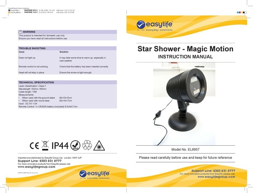 Easylife EL6957 instruction manual