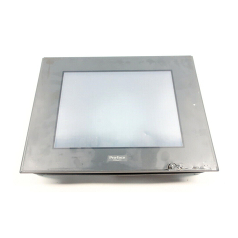 Pro-face GLC2500-TC41-200V User manual