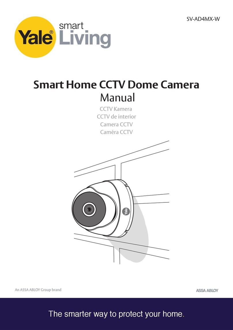 Yale SV-AD4MX-W User manual