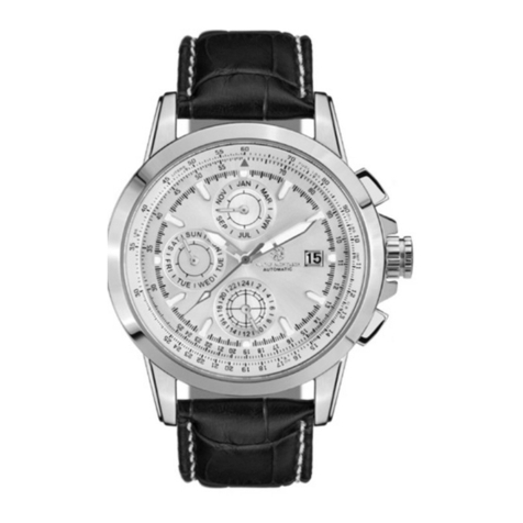 Chronos Manufactures Mathis Montabon MM-26 Instruction manual / International Guarantee Chronos Manufactures Mathis Montabon MM-26 Instruction manual / International Guarantee
