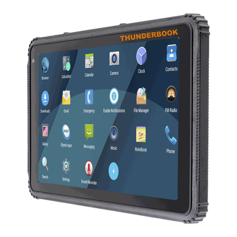 Thunderbook Colossus A100 Quick user guide