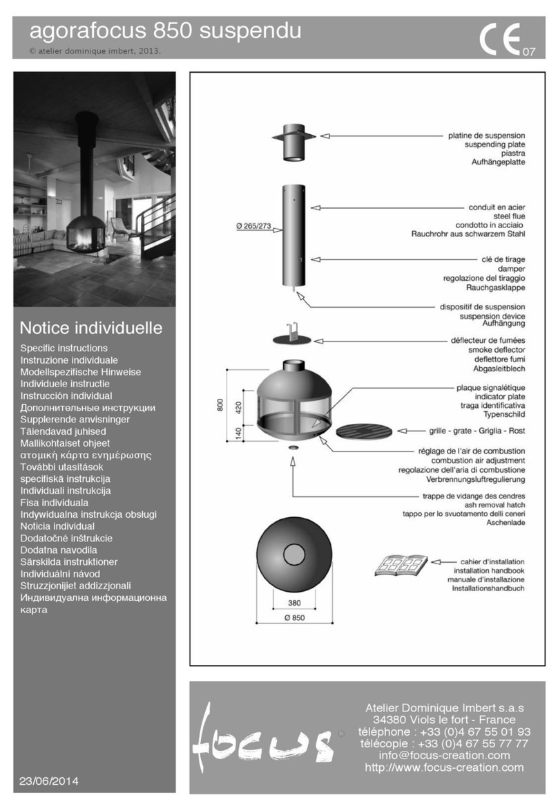 foc.us agorafocus 850 suspendu User manual foc.us agorafocus 850 suspendu User manual