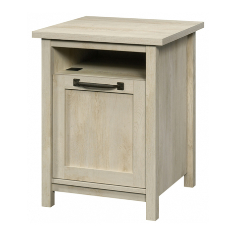 Sauder Night Stand 423434 User manual Sauder Night Stand 423434 User manual