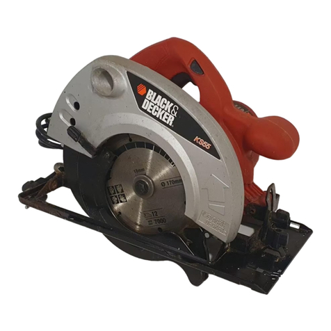 Black & Decker KS55 User manual Black & Decker KS55 User manual
