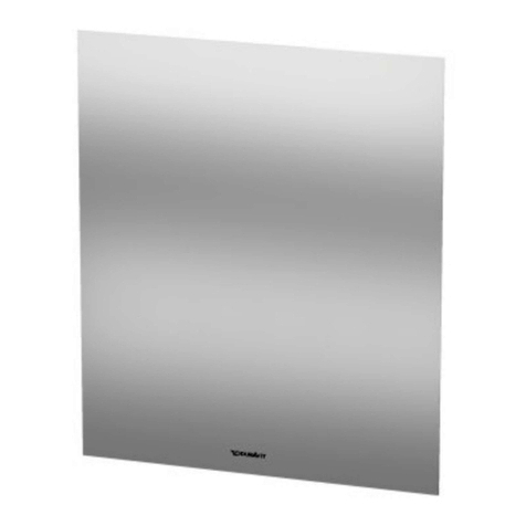 DURAVIT LM 7805 installation instructions