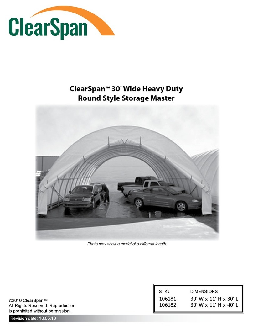 ClearSpan 106181 manual