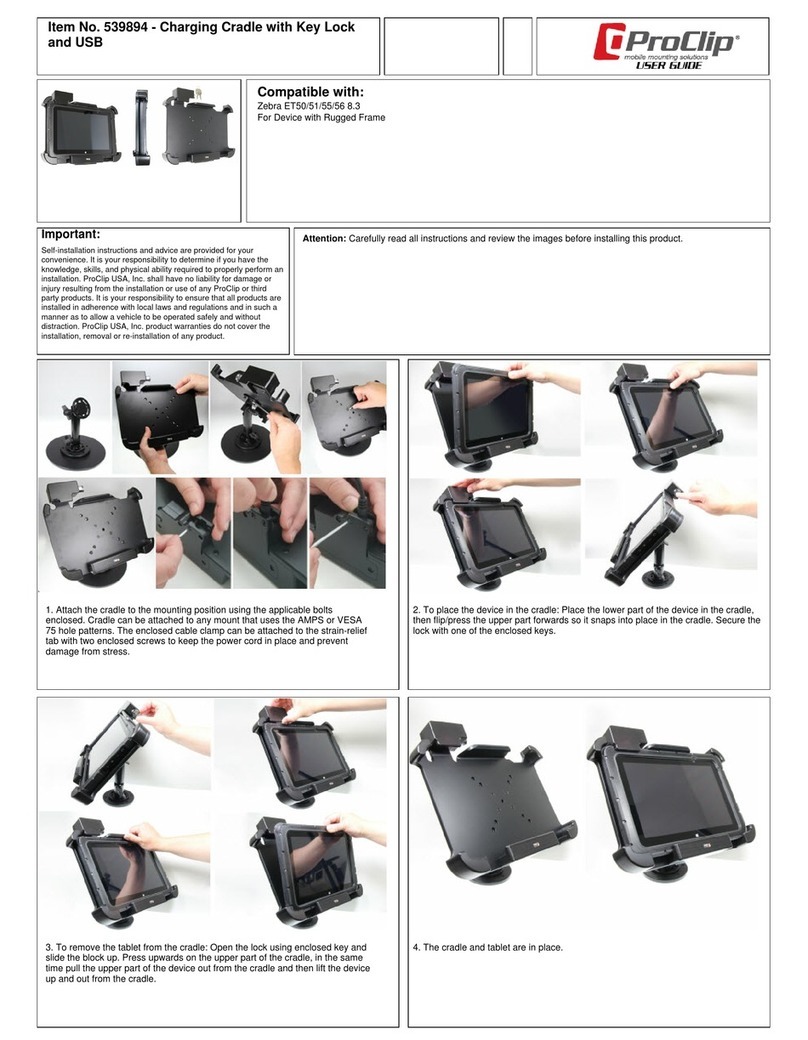 ProClip 539894 quick start guide
