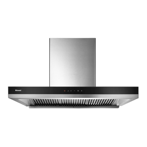 Rinnai RH-C819-GB User manual