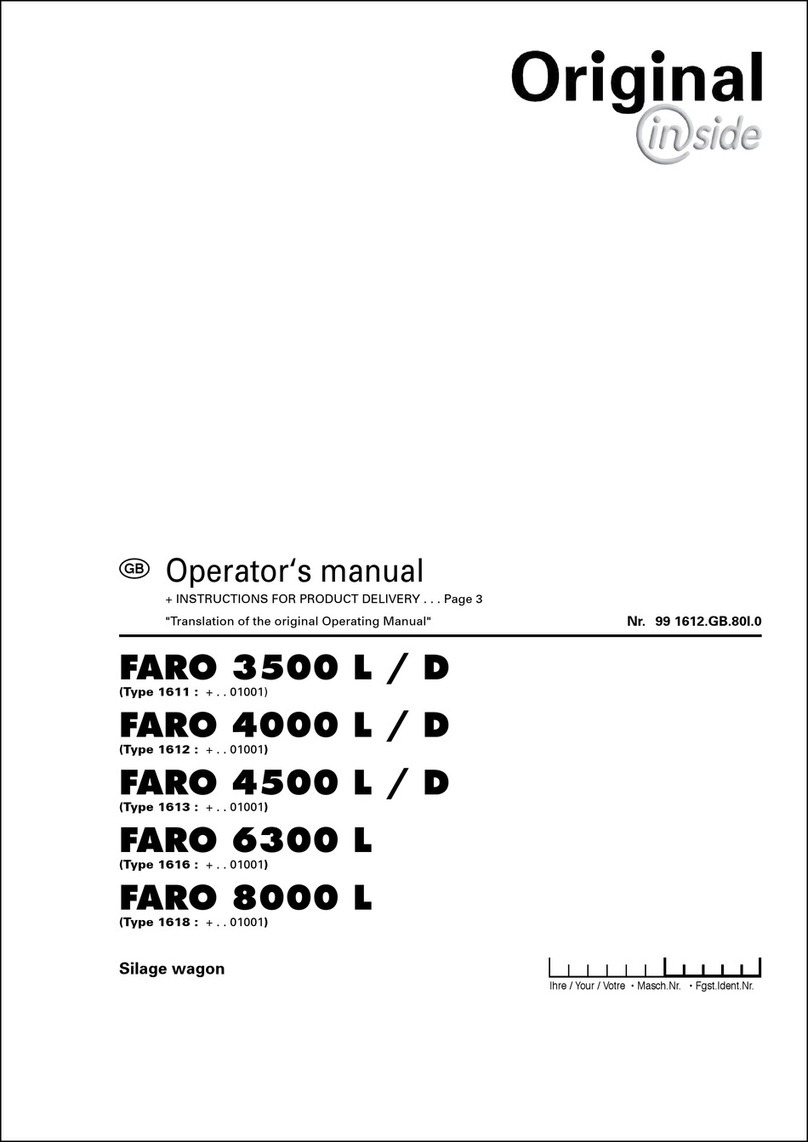 Pottinger FARO 3500 L/D User manual