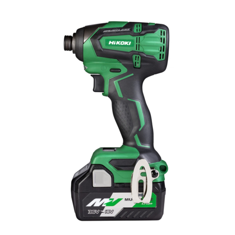 HIKOKI WH 18DBSL User manual HIKOKI WH 18DBSL User manual