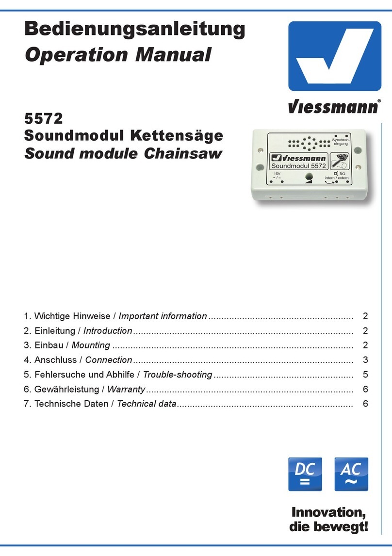 Viessmann 5572 Operation manual
