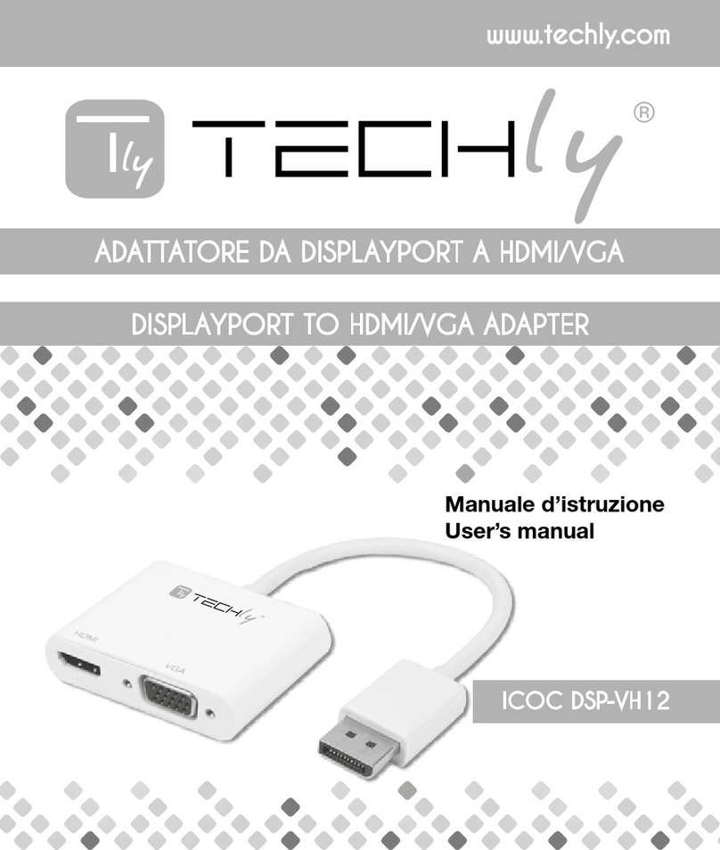 Techly ICOC DSP-VH12 user manual