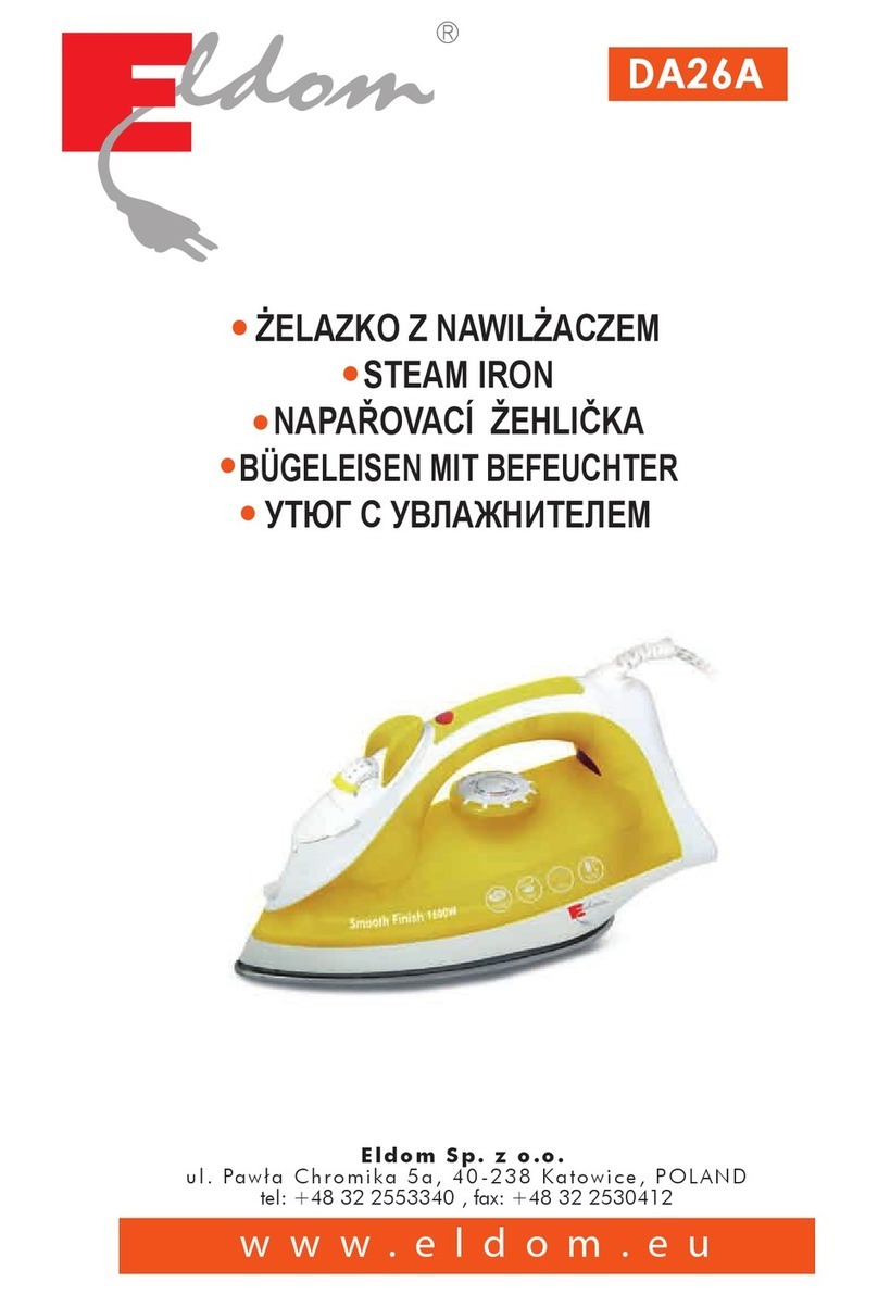 Eldom DA26A instruction manual