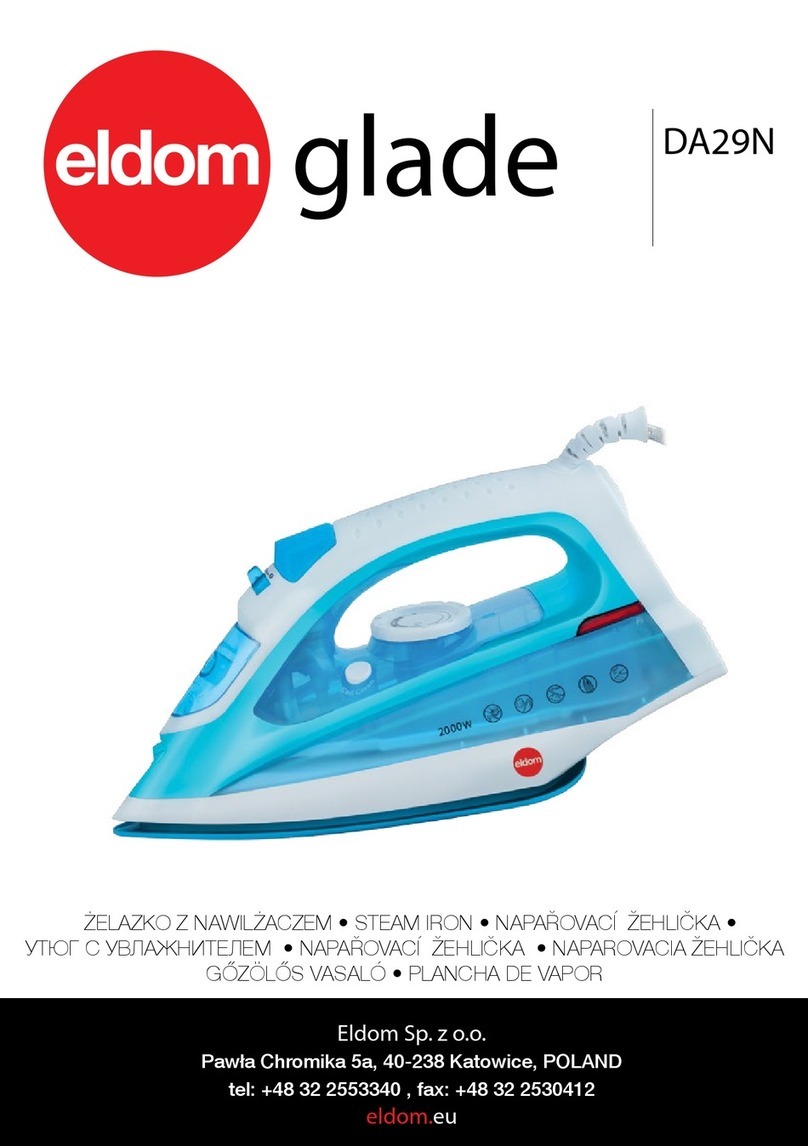 Eldom glade DA29N instruction manual