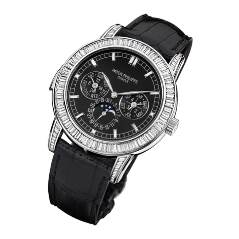 Patek Philippe 5073 Caliber R 27 Q User manual