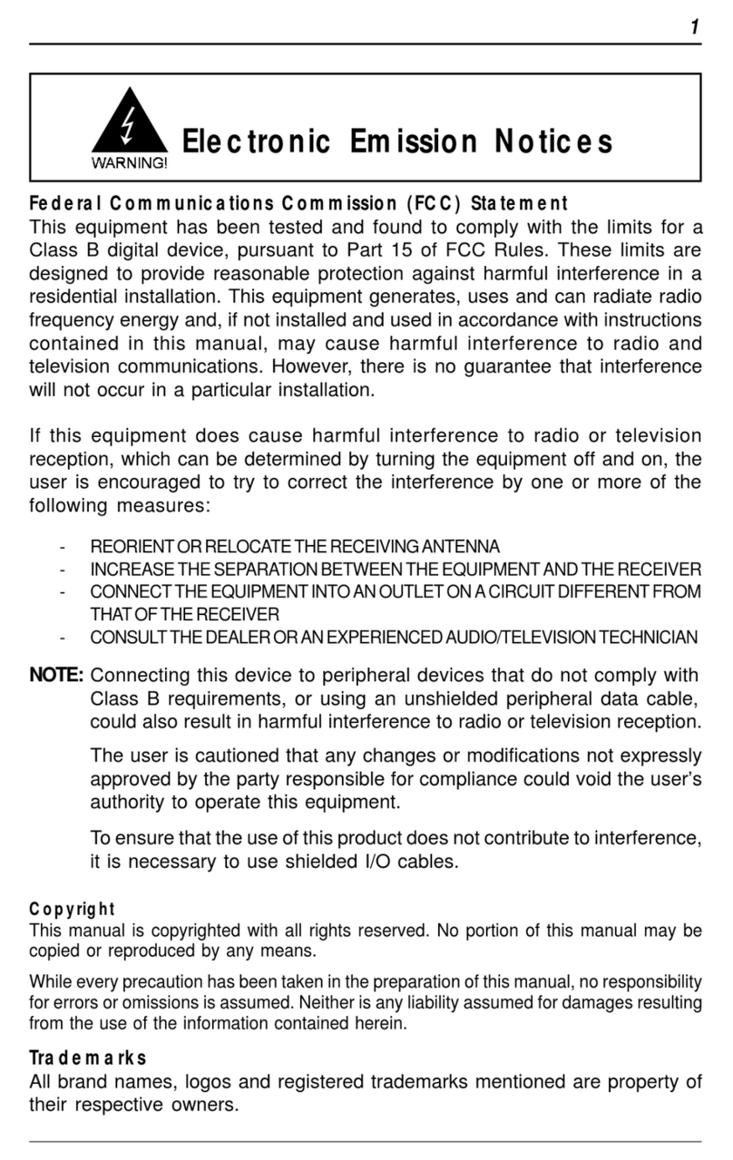 PC Partner 35895100 Series Technical reference booklet