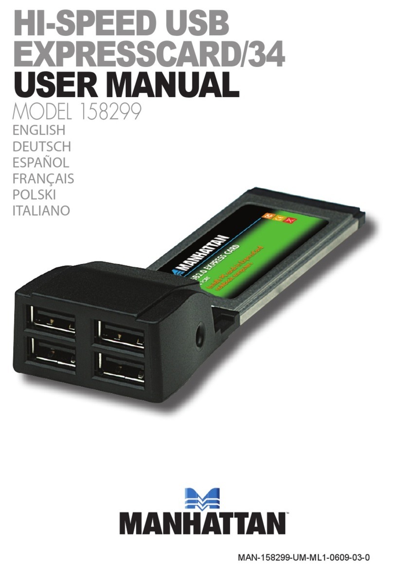 Manhattan 158299 User manual