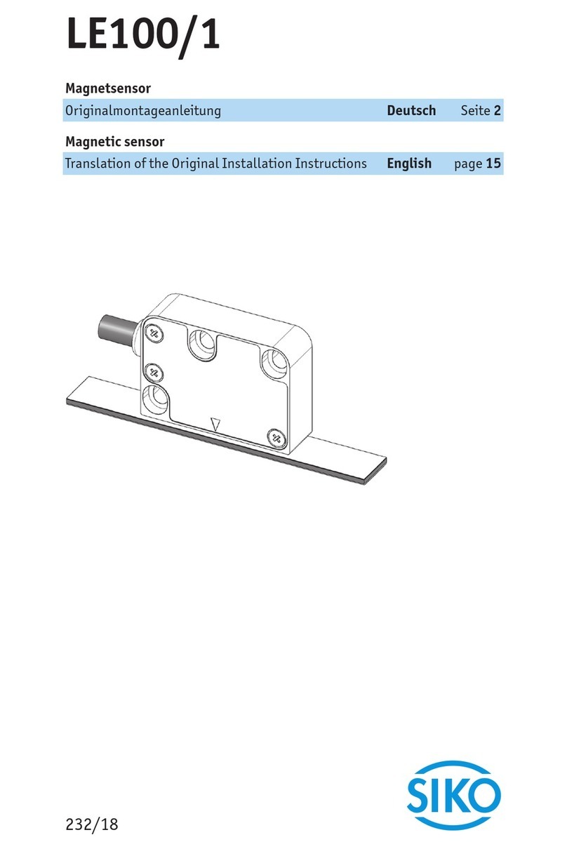 Siko LE100/1 User manual