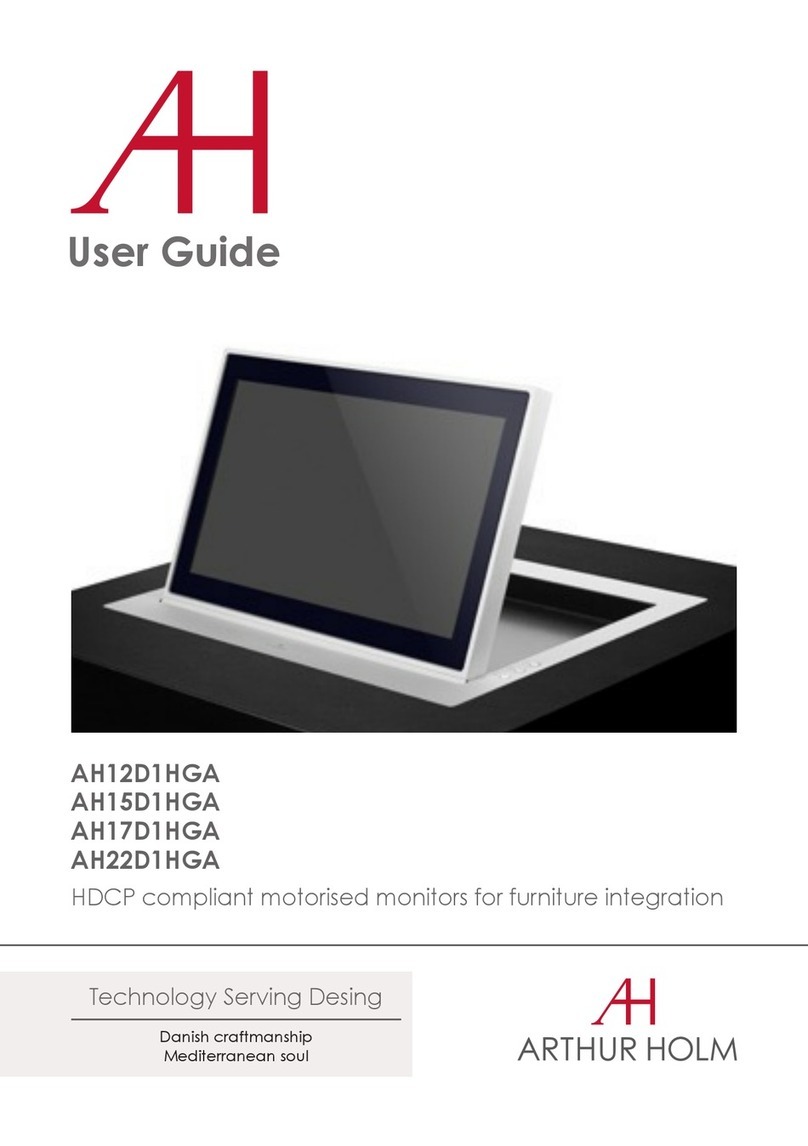 ARTHUR HOLM AH12D1HGA User manual