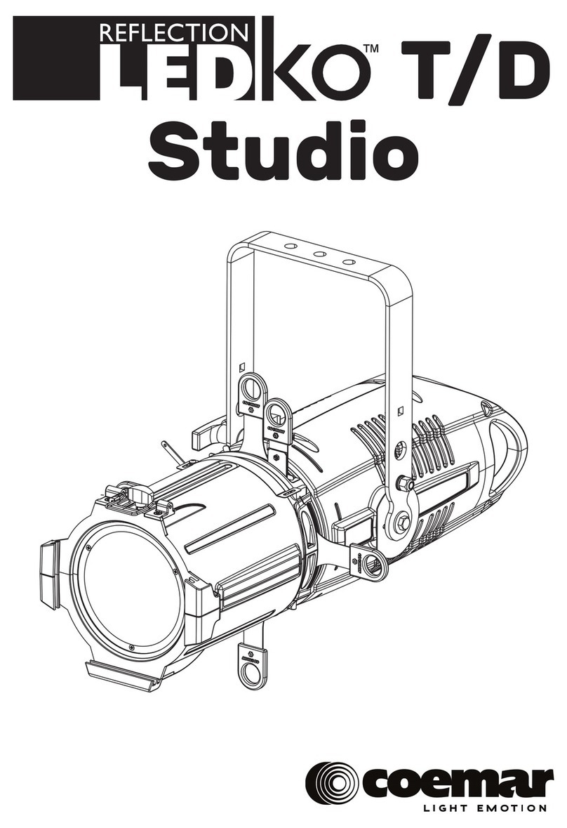 Coemar Reflection LEDko T Studio User manual