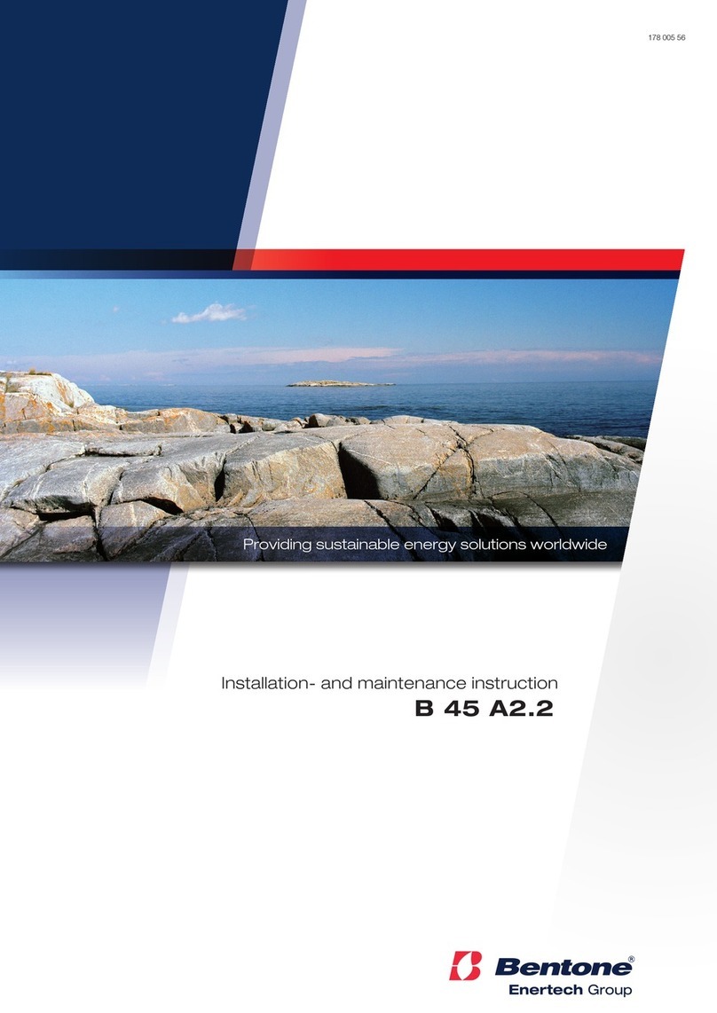 Enertech Bentone B 45 A2.2 Technical specifications Enertech Bentone B 45 A2.2 Technical specifications