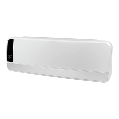 EUROM WALL DESIGNHEAT 2000R User manual