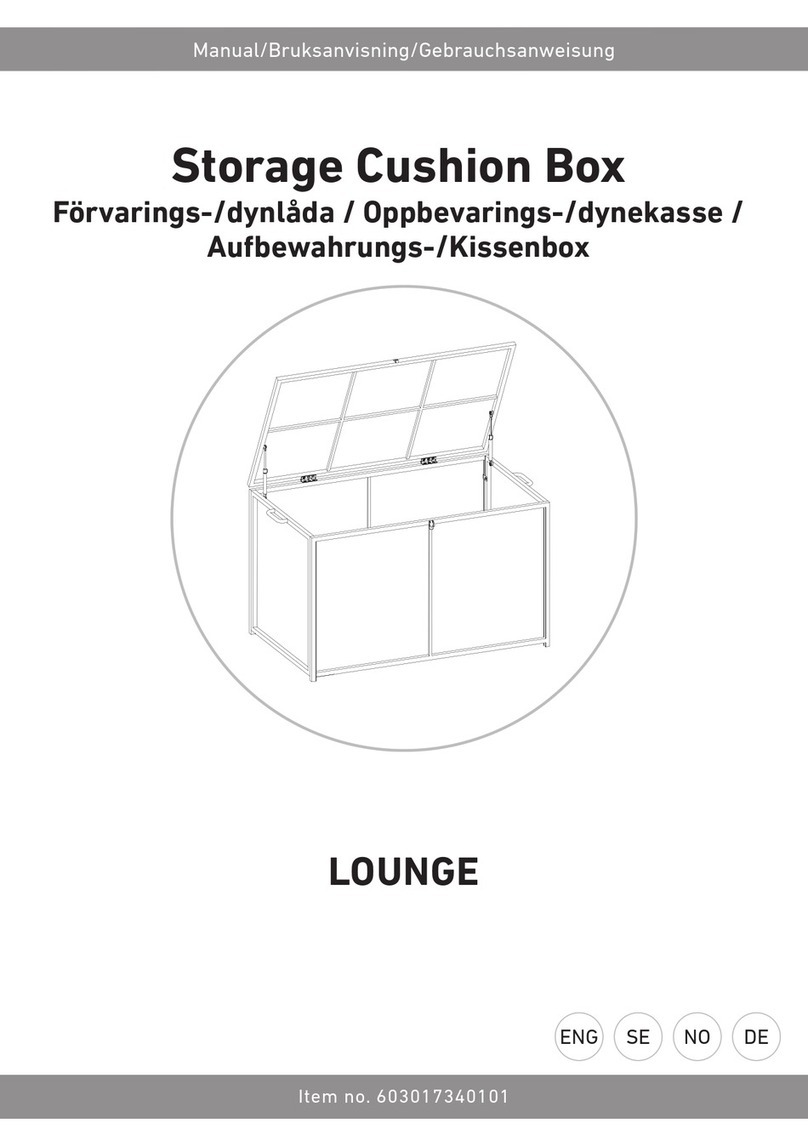 RUSTA LOUNGE 603017340101 User manual