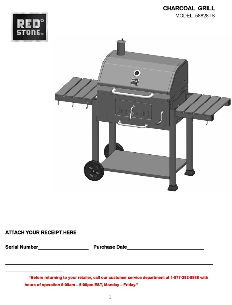 Red Stone 58828TS Assembly manual