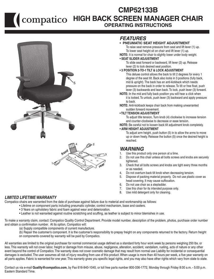 Compatico CMP52133B User manual