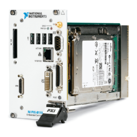 NI PXI-8110 installation guide