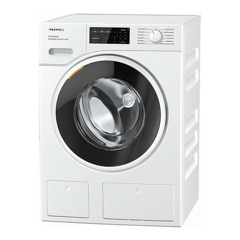 Miele WSI 863 User manual