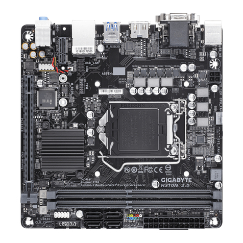 Gigabyte H310N 2.0 user manual