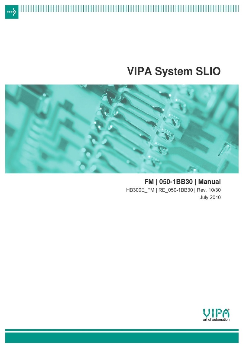 VIPA SLIO FM 050-1BB30 manual