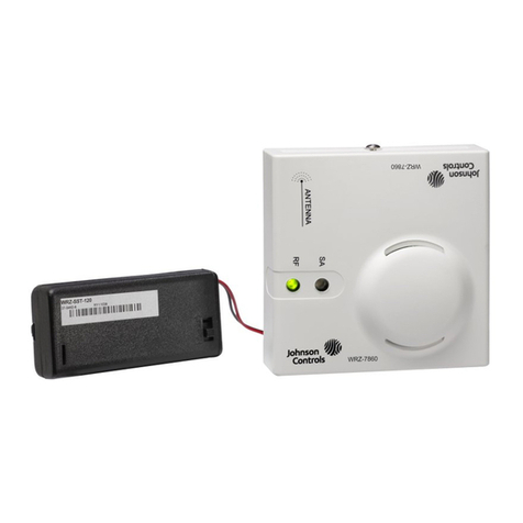 Johnson Controls WRZ-SST-120 installation guide