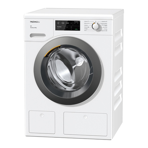 Miele WCG 660 operating instructions