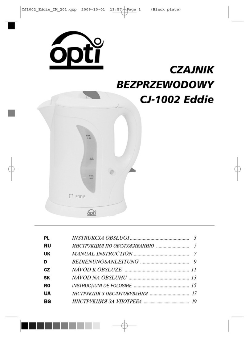 OPTi CJ-1002 Eddie Manual instruction