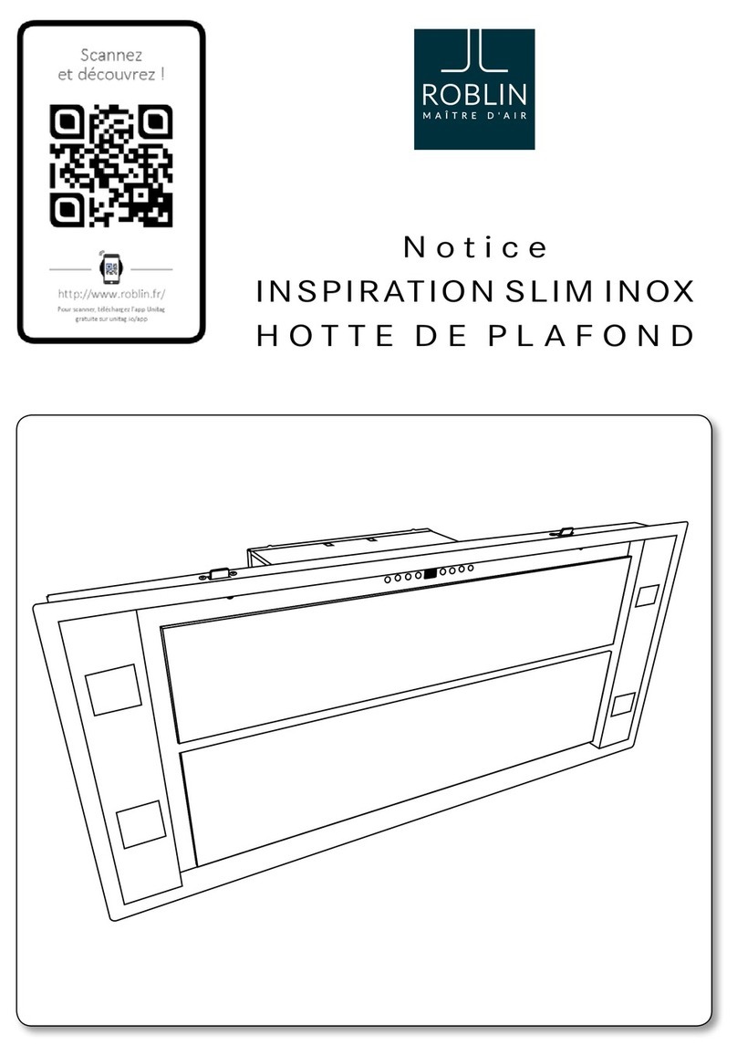 ROBLIN INSPIRATION SLIM INOX Notice