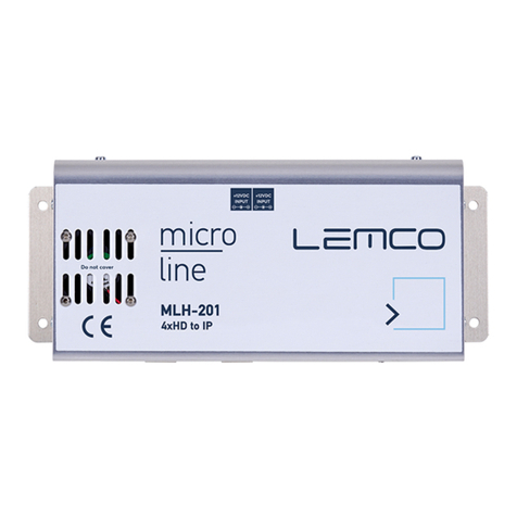 Lemco Micro Line MLH-201 Operation manual