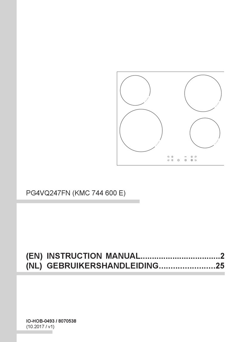Amica PG4VQ247FN User manual