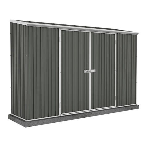 ABSCO SHEDS 30082SK Assembly instructions