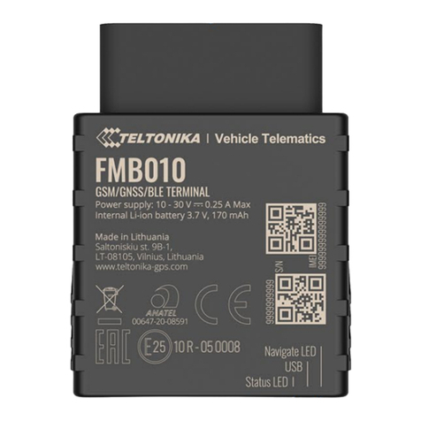 Teltonika FMB010 Installation guide Teltonika FMB010 Installation guide