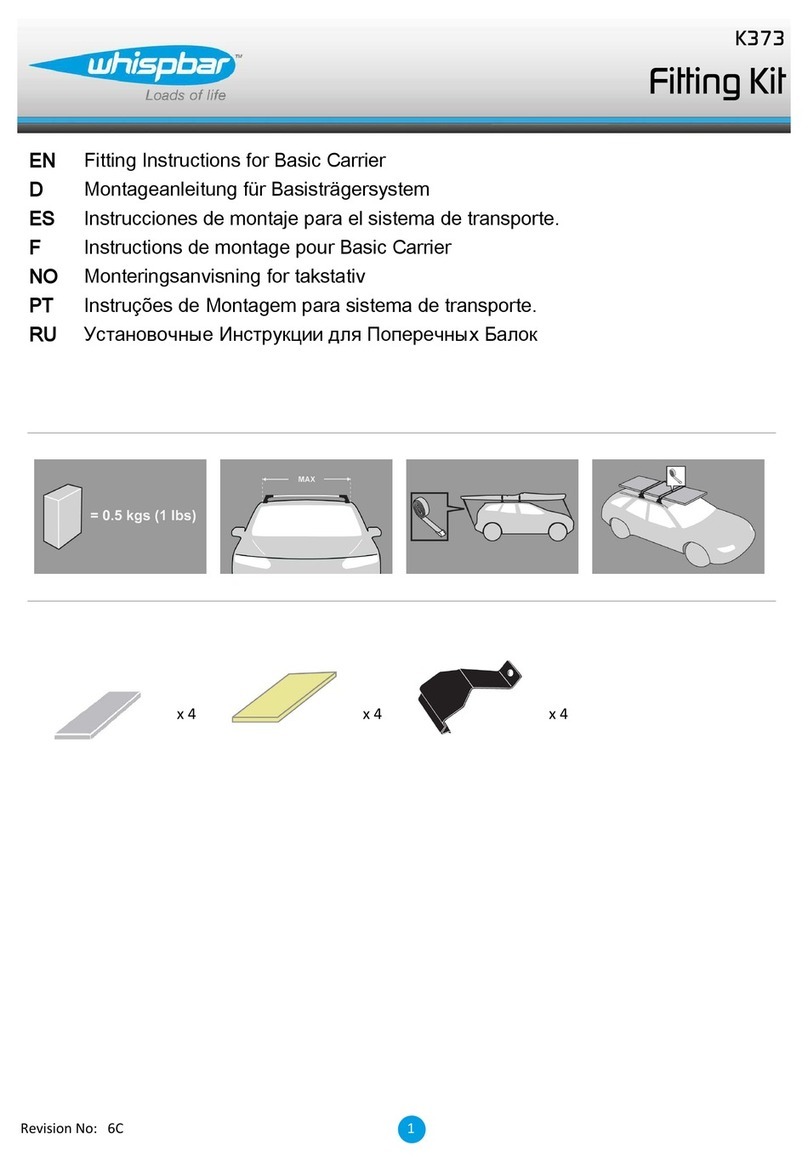 Whispbar K373 User manual