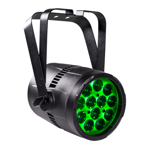 ProLights VERSAPAR PARLED ZOOM user manual