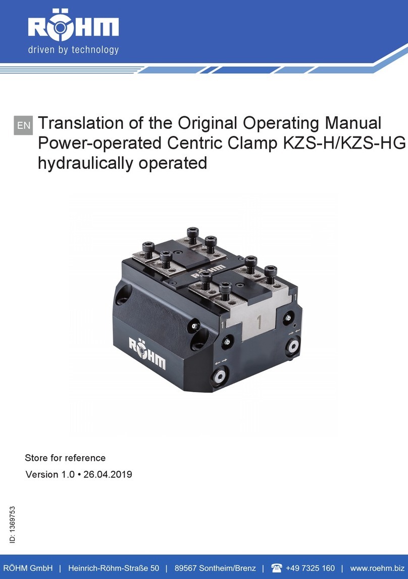 Rohm KZS-H Translation of the original operating manual