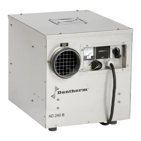 Dantherm AD 240B Service manual