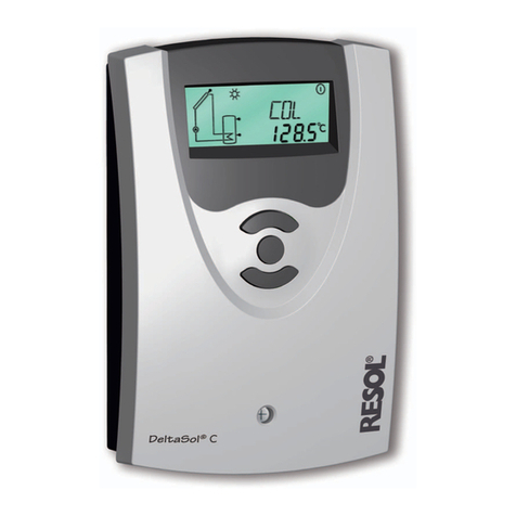 Resol DeltaSol C/1 User manual