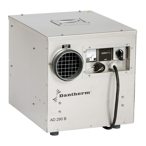 Dantherm AD 290 B User manual