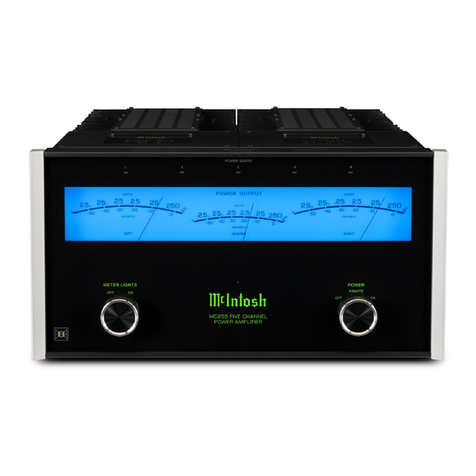 McIntosh MC255 User manual McIntosh MC255 User manual